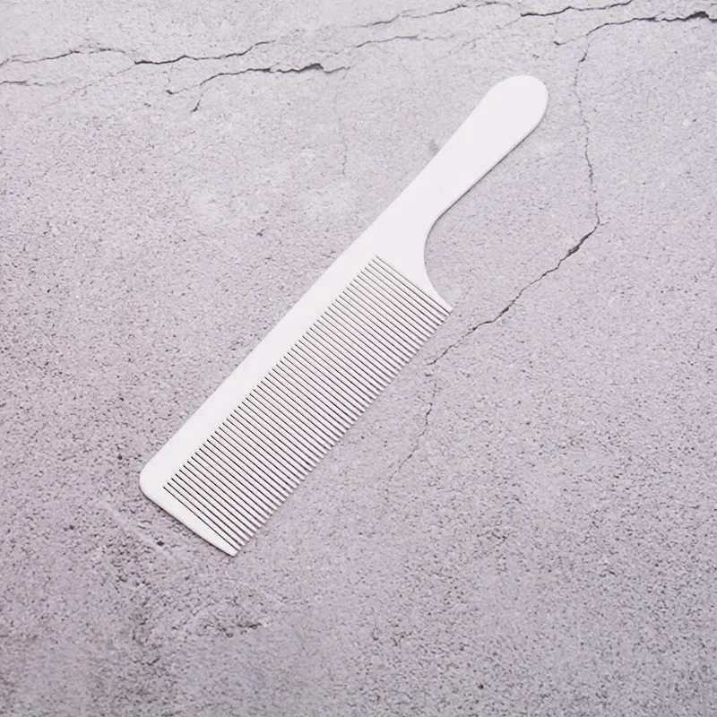 Professionelle Haar Schneiden Kamm Anti-statische Flach Kopf Cutter Kamm Breite Zahn Haarschnitt Pinsel Salon Barber Haar Clipper Zubehör