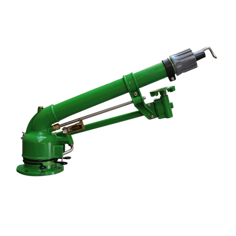 Large Turbo Spray Gun With a Range Of 30 Meters Farmland Wasteland Engineering Land Cooling Irrigation Metal Spray Gun