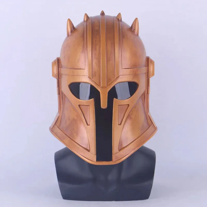 

New s8s9 Star The Wars Female Mandalorian Armorer Helmets Cosplay Mask Helmet PVC Masks ❤2025 ☆