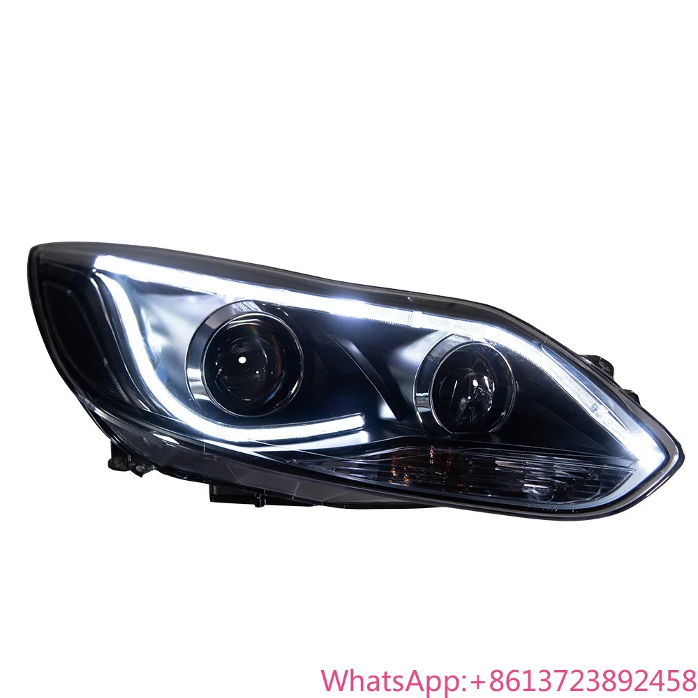 

AKD Car Model for Ford 2012-2014 LED DRL Dynamic Signal High and Low Beam Day Running Light DRL Light Auto Lamps