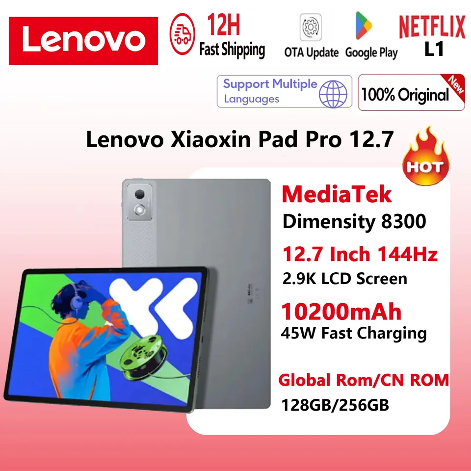 Lenovo Xiaoxin Pad Pro 12.7 128GB 144Hz Tablet