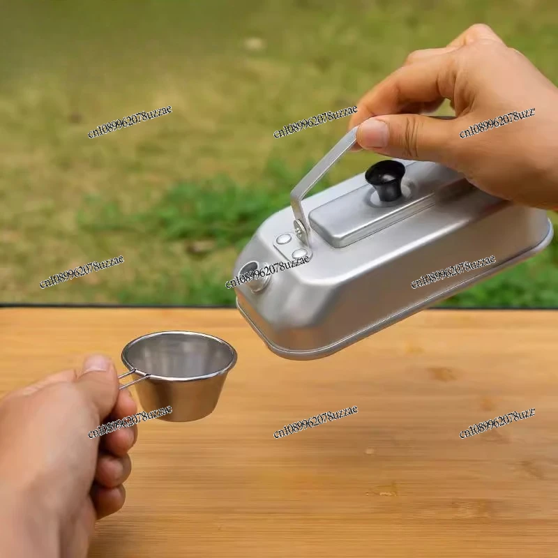 Ultra Light Mini Kettle Outdoor Bag Travel, Ultra Mini Aluminum Back Hiking Light Camping
