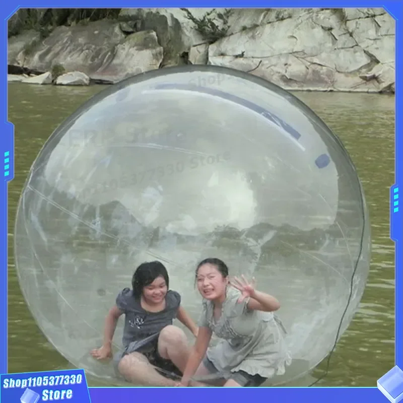 Transparent Inflatable Water Walking Ball PVC Roller Sphere for Kids Outdoor Play Equipment Adult Ballet Dance Exercise Toy