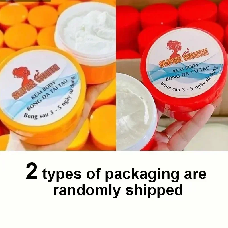 

150g White Brightening Body Cream by Kem Body Extra Strength Formula for Skin Lightening & Dark Spot Reduction Evens Tone