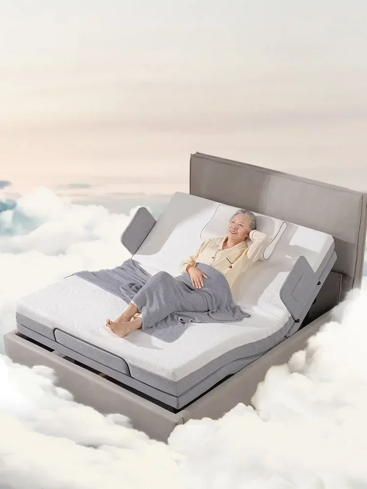 Recovery Bedframe Beds Multifunction Adjustable Wooden Electric Beds Old People Modern Bedroom Furniture Letti Pieghevoli LLB