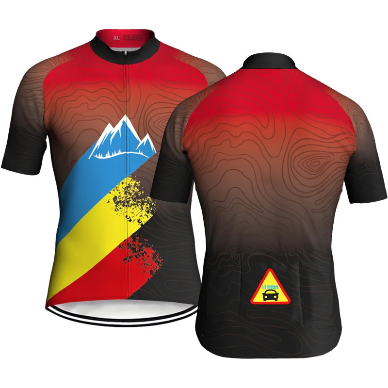 Outdoor Bicycle Short Sleeve Sweater, Road Clothes, Cycling Shirt, Motocross Bike Jacket, Malliot Jersey, Fashion Sport Top