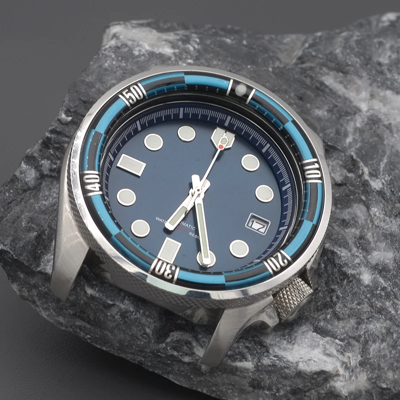 NH35 NH36 Movement Men Watch Cases Cases for Watches Skx007 Style 28.5mm Watch Dial Automatic Mechanical Waterproof Watches