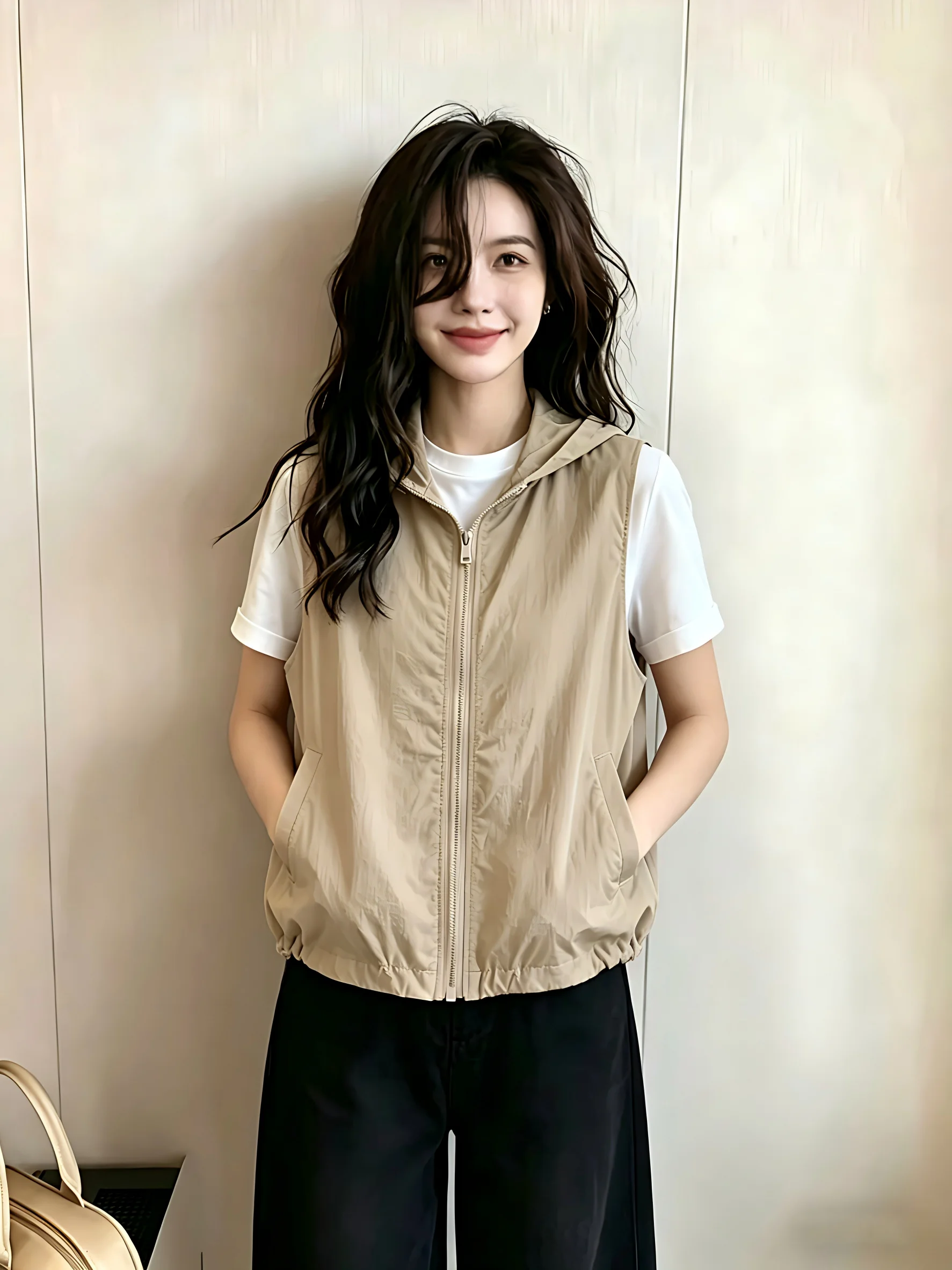 Spring Summer New Style Women's Loose Vest Versatile Sun Protection Outerwear Casual Sports Thin Model Workwear Tank Top