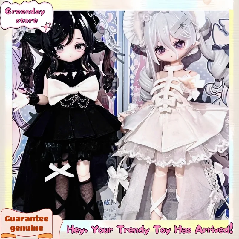 

New Come4free V1 V2 1/8 Bjd Mi Tian Ocean Gemstone Series Articulated Action Figure Model Toys Collectible Blind Box Girl Toys
