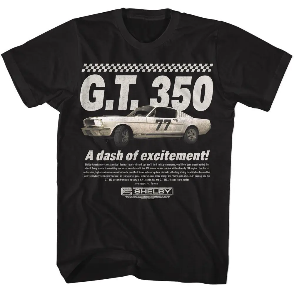 Shelby A Dash Of Excitement Icons T Shirt