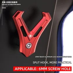 Motorcycle Hook Rack Universal Electric Scooter Front Hanger Helmet Bags Glove Hook Storage Tools Hook for Honda Yamaha Suzuki