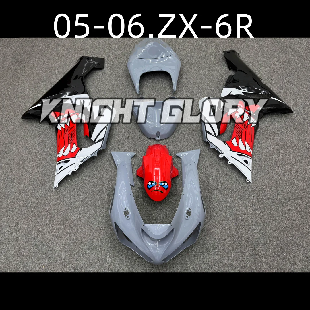 

Пластиковый комплект обтекателей для мотоцикла, подходящий для моделей ZX-6R 636 2005-2006 годов выпуска. Высококачественный комплект из АБС-пластика, изготовленный методом литья под давлением. Комплект обтекателей.