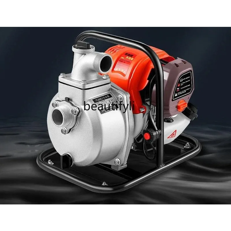A55 Agricultural irrigation 1 inch 1.5 inch small portable water pump, self-priming pump  engine water pump