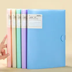 Carpeta de archivos A3 Multifuncional de gran capacidad, bolsa impermeable para documentos, organizador de archivos a prueba de suciedad, y la Oficina para la escuela, 20/30/40 páginas