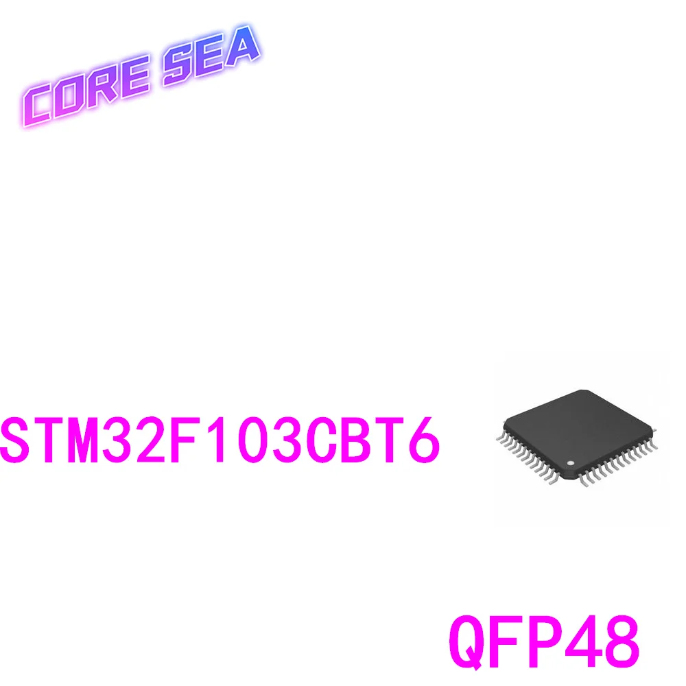 

10PCS STM32F103CBT6 ARM microcontroller chip 32-bit COTREXM3 LQFP48