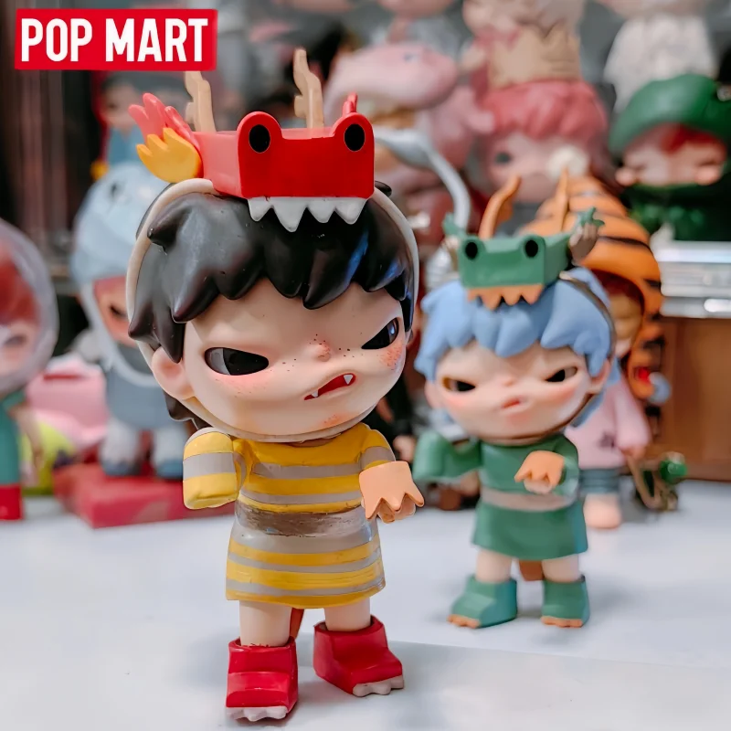 

Original POP MART Loong Presents The Treasure Series Blind Box Mystery Box Cute Anime Figure Doll Ornaments Collectible Gift