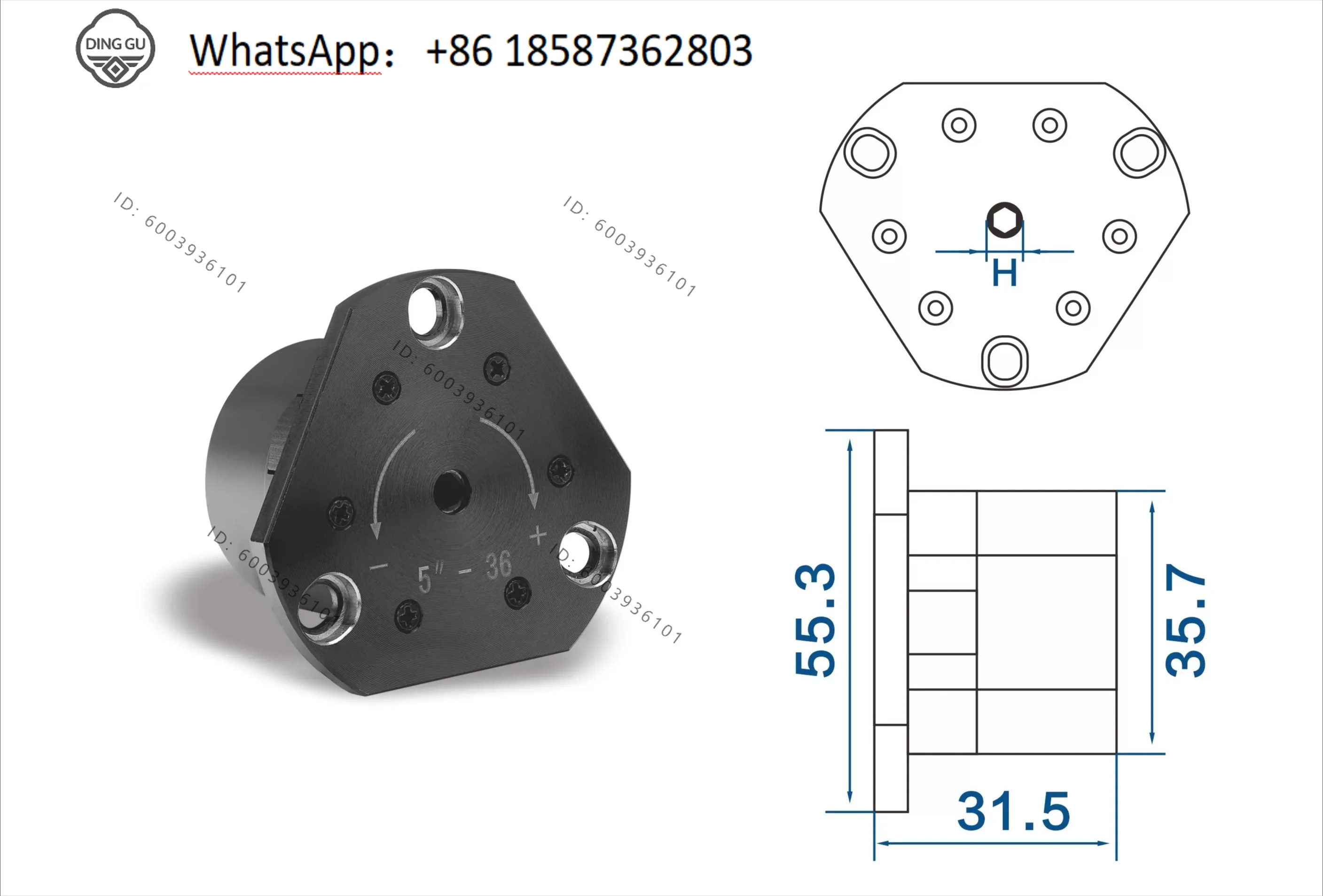 Numerical control lathe hydraulic chuck jaw modifier 6  8  10  12 inch adjustable high precision jaw modifier