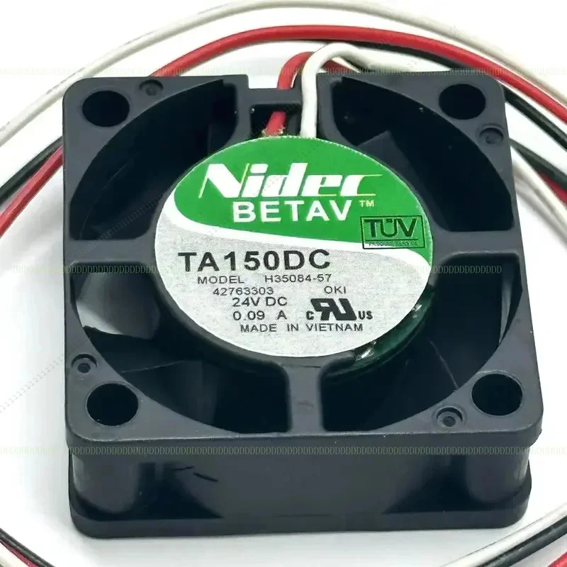 

W A+ Nidec H35084-57 OKI DC 24 В 0,09 А 40x40x15 мм 3-проводной охлаждающий вентилятор для сервера