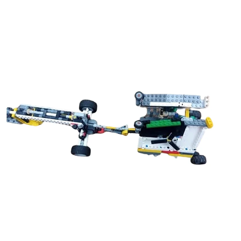 230pcs MOC Offsetting Arm Batwing Mower LS Technical Model Building Blocks Construction Toy Christmas Gift Brick Kids Education