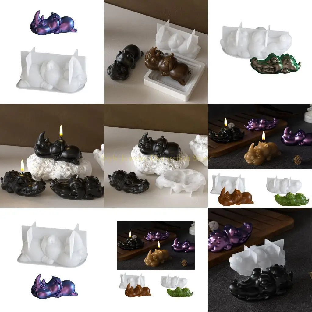 

D46E Рептилий Силиконовая смола формы для художественных творений в форме животных