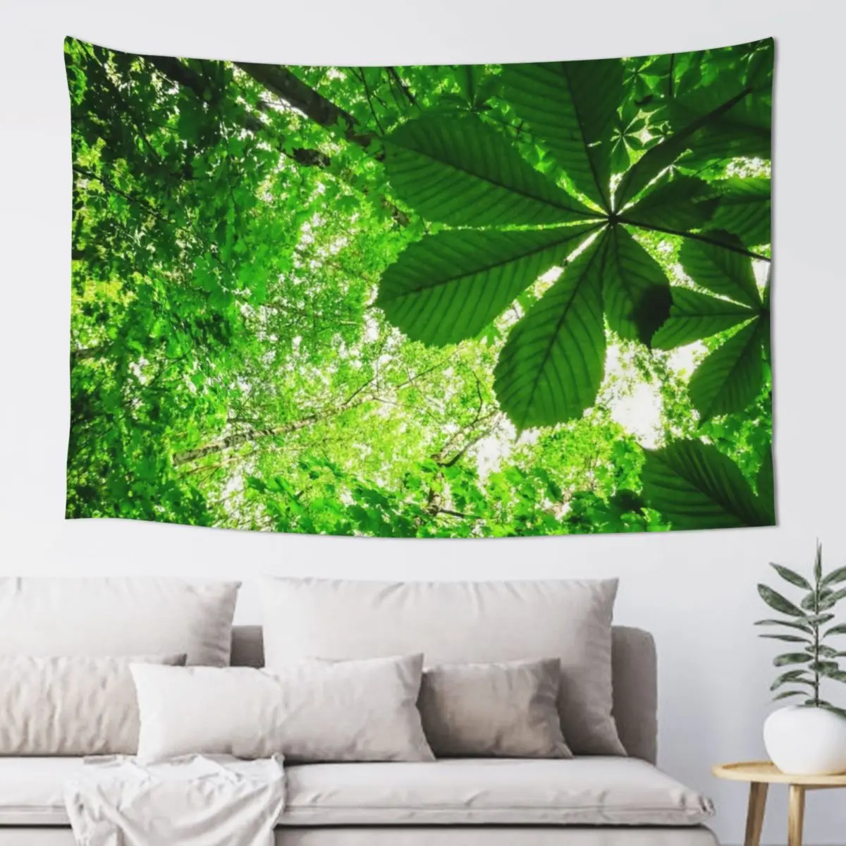 

West Coast: Rainforest Radiance Tapestry Home And Comfort Decor Carpet On The Wall Room Aesthetic Tapestry