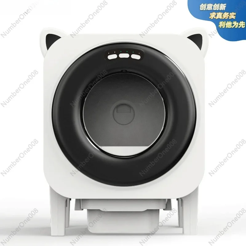 Automatic Self-Cleaning Litter Box - Extra Large Roller, Anti-Litter Tracking & Spill