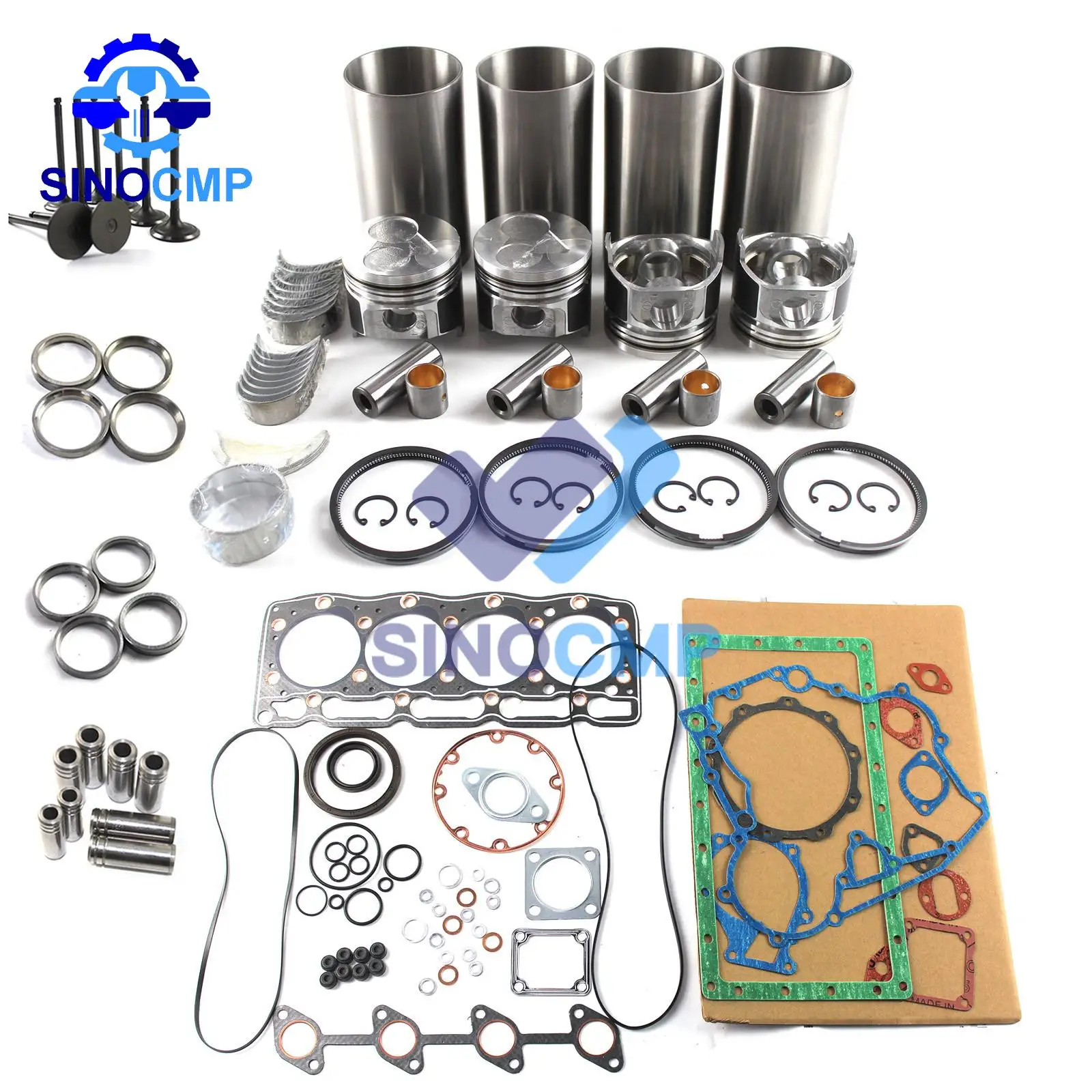 V1505 V1505D V1505T Engine Rebuild Kit For Kubota Engine KH90 B3030HSDC Tractor