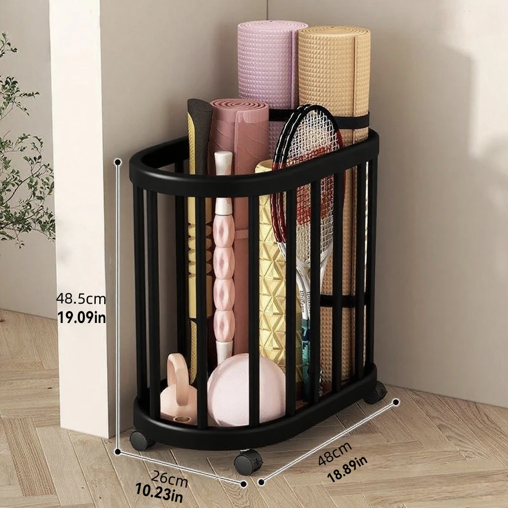Wielofunkcyjny metalowy regał – Sports Equipment Trolley recenzja i cena