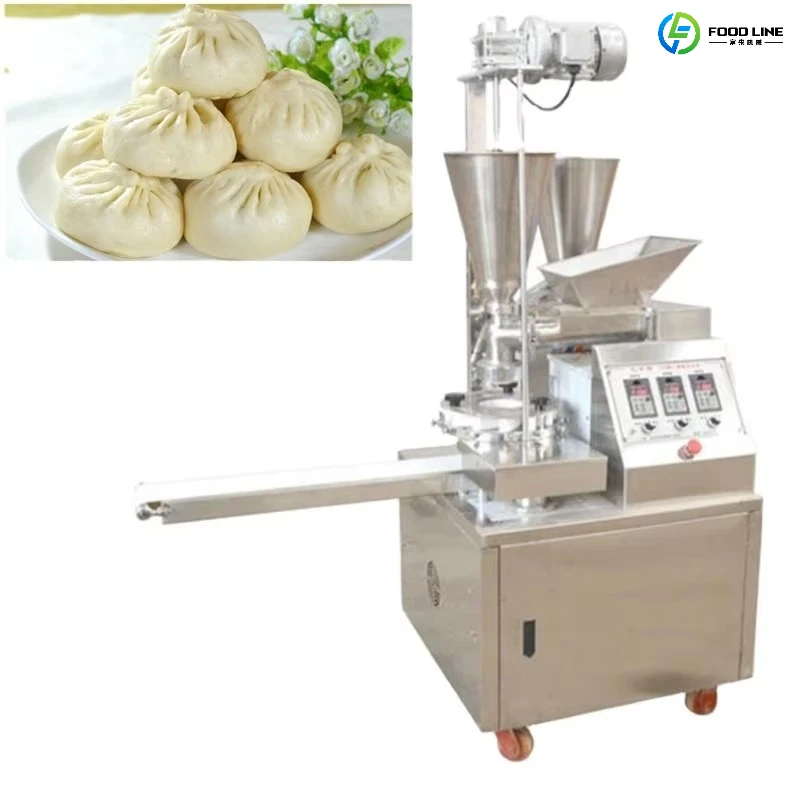 Automatic Stuffed Bun Baozi Dumpling and Momos Making Machine Customized