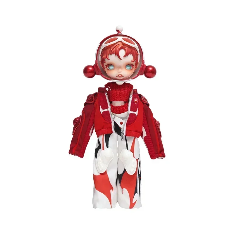 

POP MART SKULLPANDA X DUCATI 1/6 Scale Action Figure Collectible Blind Box Mystery Box Figurine Home Decor Ornament Model Toy
