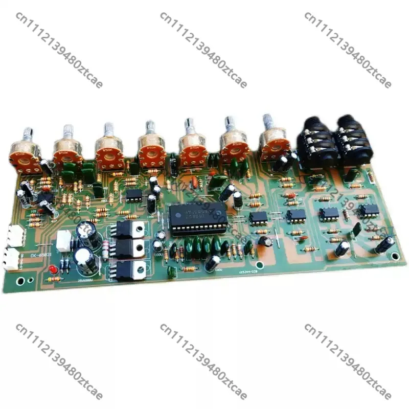 Audio Preamp Tone Control Module Built-in Karaoke Reverberation Circuit Board For KTV Speaker Amplifier System Upgrade