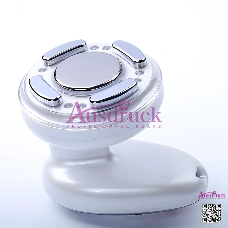 Wielofunkcyjne mini urządzenie ultradźwiękowe do kawitacji, radiofrekwencji (RF) z czerwonym światłem LED do napinania skóry i odchudzania