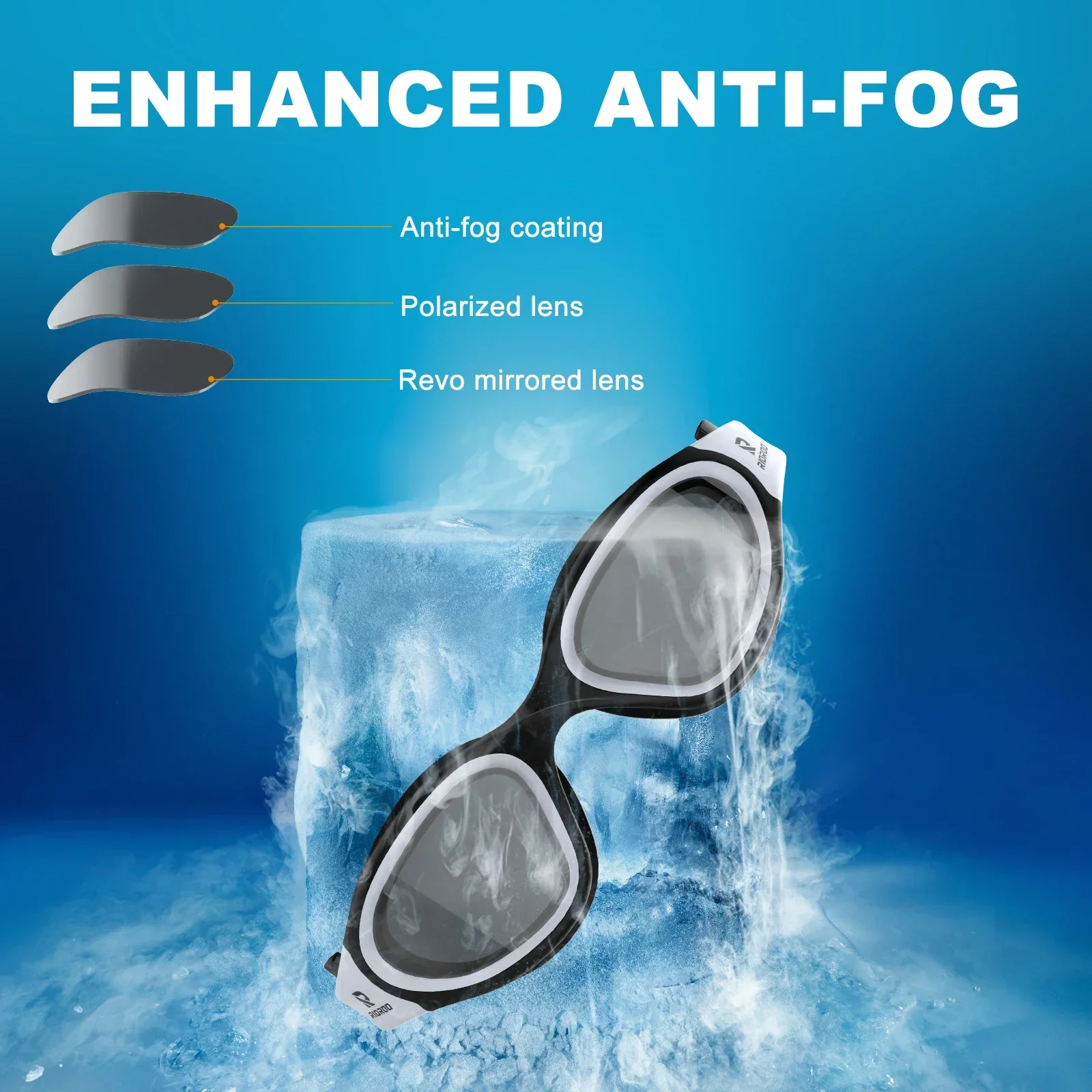 Adult Professional Swimming Goggles Anti-fog UV Protection Lens Waterproof Adjustable Silicone Swim Glasses Swimming Equipment