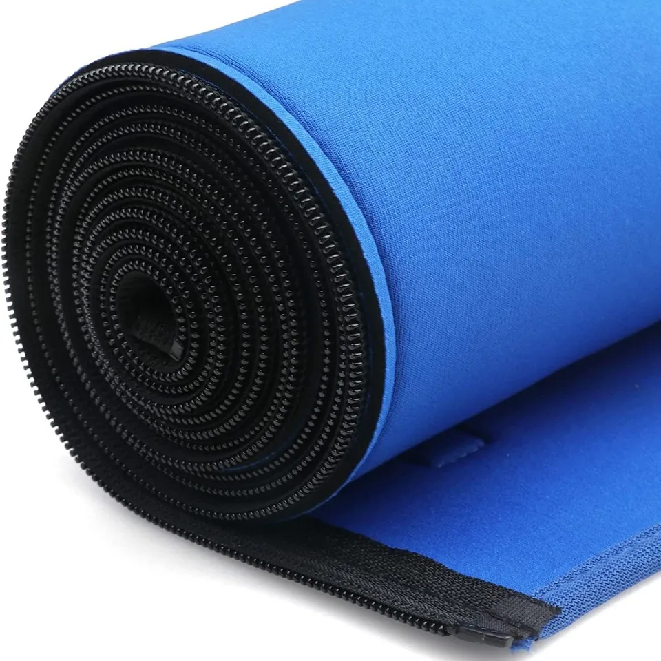 Swimming Pool Safety Protection Accessories Set with Zipper Velcro Escalator & Guardrail Covers Anti-Slip Gloves