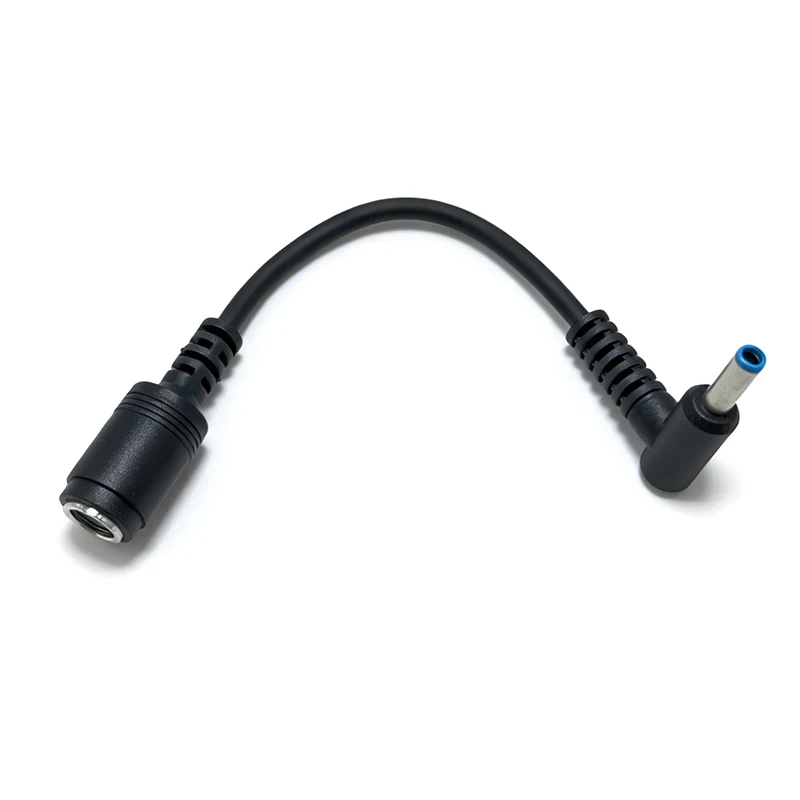 1pc 7.4mm To 4.5mm DC Power Charger Converter Great Replacement DC Adapter Connector Cable For HP Dell Blue Tips