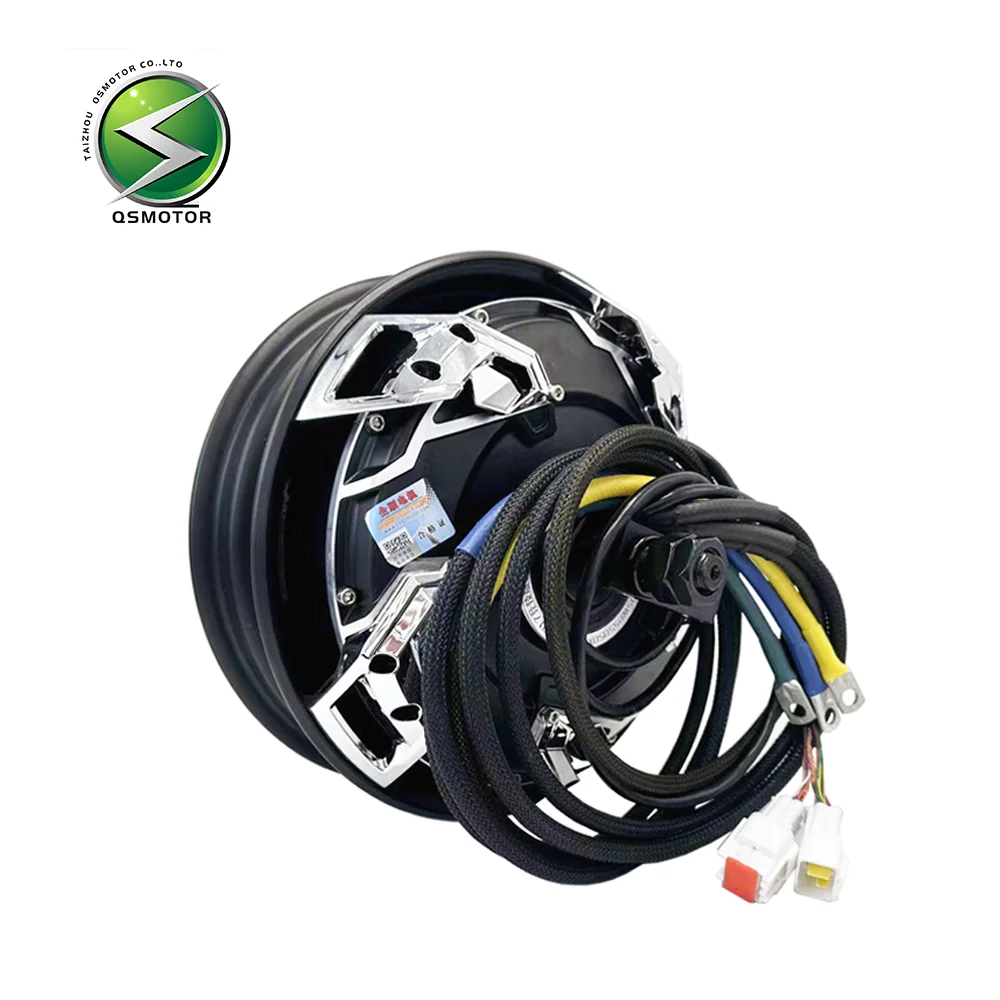 10 Inch 13000WP 75H V5 Electric Scooter Motorcycle BLDC Brushless Dual Hall Wheel Hub Motor
