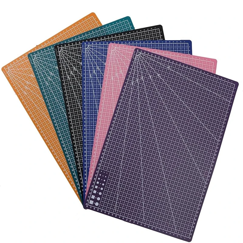 A3 Multifunctional Single-Sided Craft Cutting Mat DIY Handicraft Art Engraving Board Paper Carving Pad High Elasticity Toughness