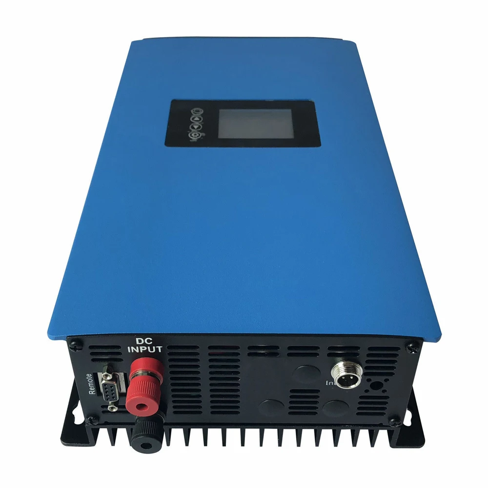 2000W Grid Tie Inverter with Internal Limiter MPPT Pure Sine Wave DC22-65V / 45-90V Battery Disharge Mode Extra Pay for WIFI