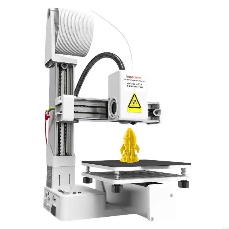 K10 Quiet 3D Printer Small -size -size -size للمبتدئين مع سهولة الاستخدام E65A