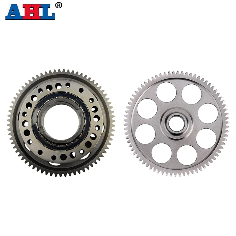 AHL Motorcycle Starter Clutch Assy & Drive Idle Gear For Ducati Multistrada Hypermotard 1100 1200 SportTouring SuperBike 999 848