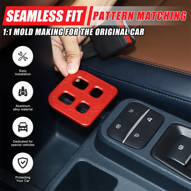 

Для Ford Maverick 2022 + модификация салона автомобиля, кнопка запуска и остановки автомобиля, анти-снятие, декоративная крышка из алюминиевого сплава