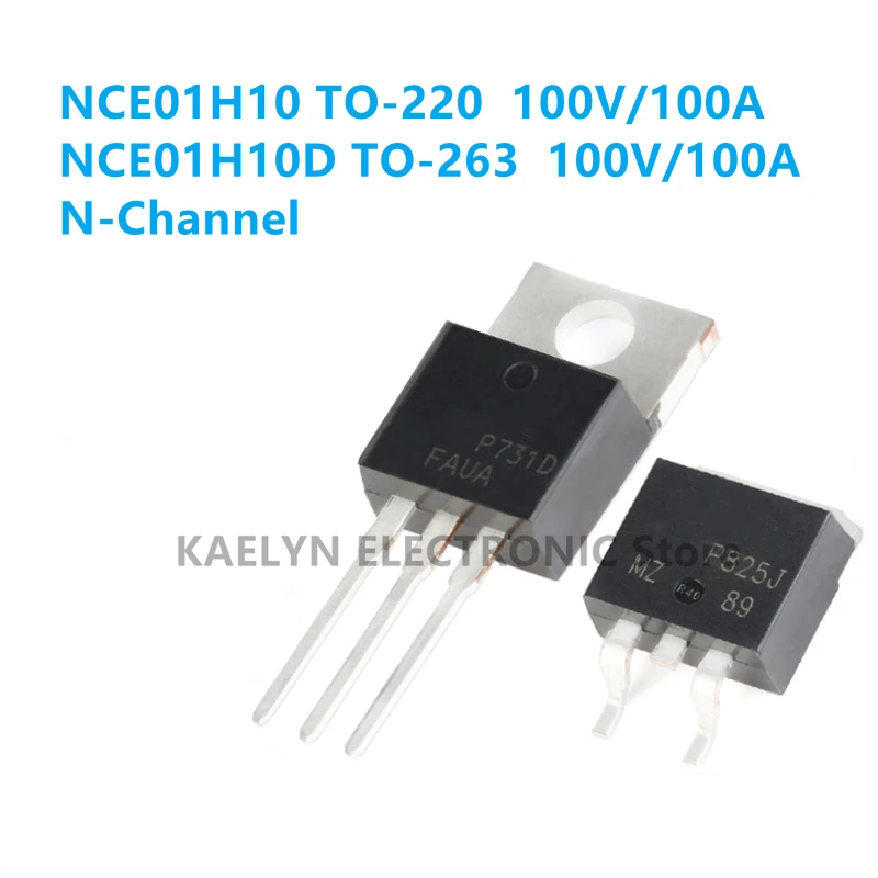 

10PCS/LOT New And Original NCE01H10 TO-220 NCE01H10D TO-263 N-Channel 100V/100A