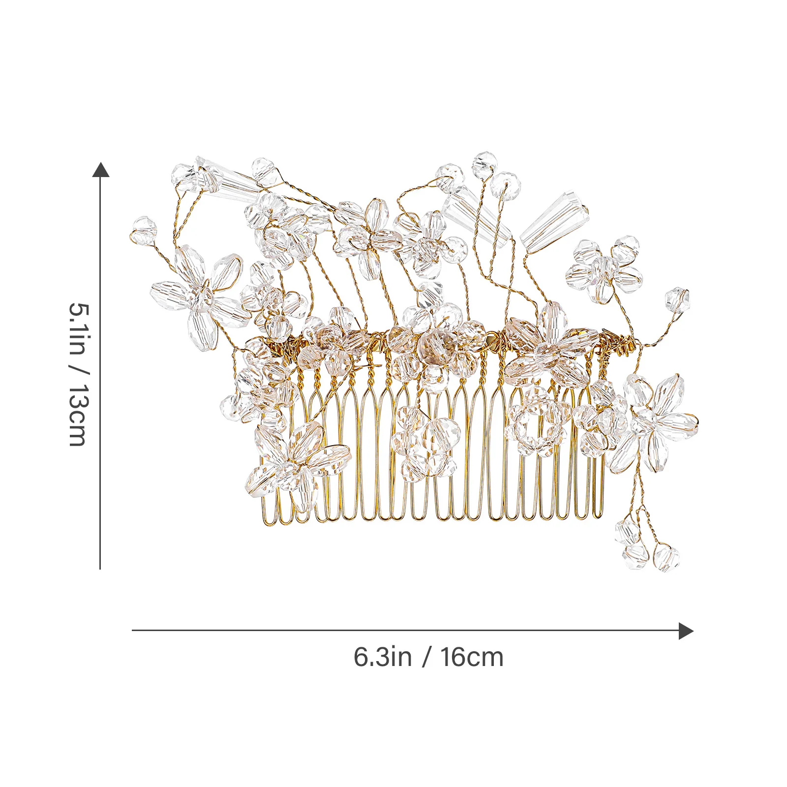 Reusable Wedding Hair Comb Delicate Bridal Accessory Teen Girls Women Long Term Use Hair Combs for Wedding Bride Accessories