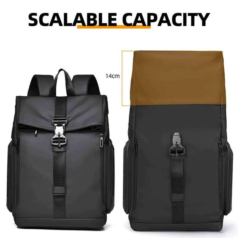 Foldable Laptop Backpack Travel Meeting Outdoor Bag Men Women Large Commuting Climbing Hiking Rucksack 15.6" Lightweight Bookbag