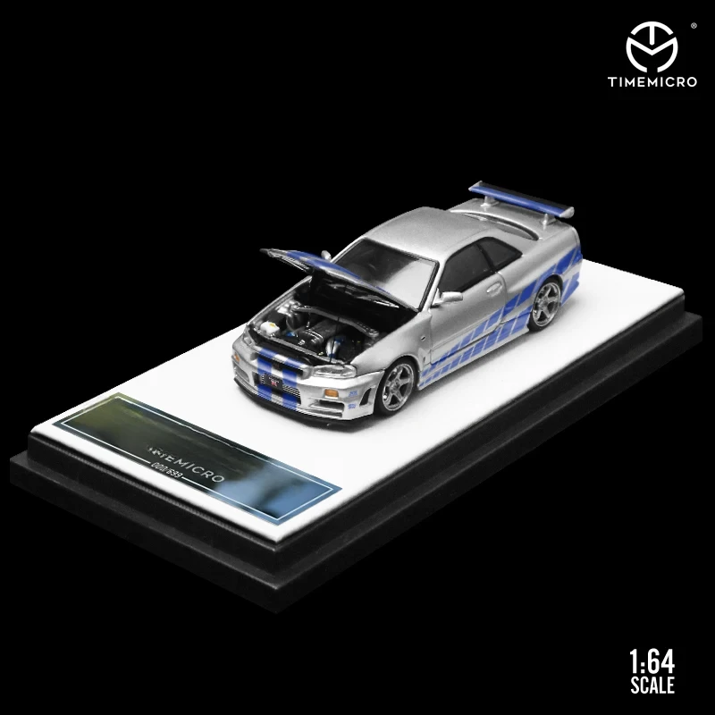 Ready ! TIME MICRO 1:64 Open Cover Limited Edition Fast & Furiou Model Car