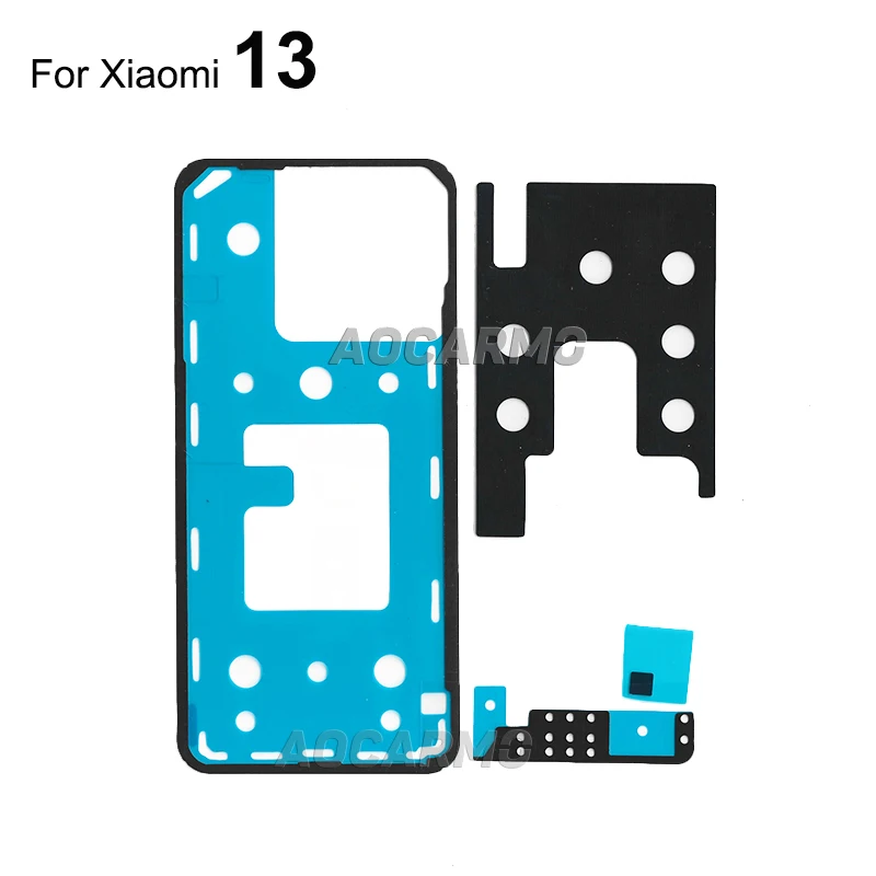 Aocarmo Front And Back Cover Adhesive For Xiaomi Mi 13 13Pro 13U Ultra Rear Housing Battery Cover Sticker Glue Tape