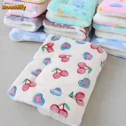 Almohadilla gruesa de lana suave para mascotas, manta de cama para cachorro, perro, gato, sofá, cojín para mantener el calor, funda para dormir, alfombra para el hogar, Kot