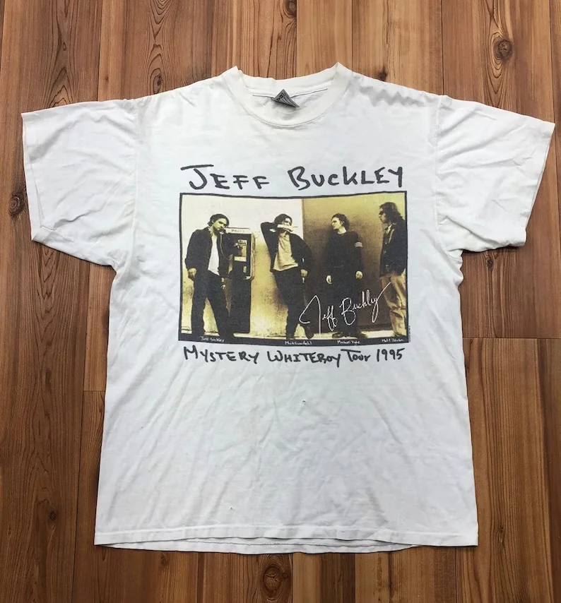 Jeff Buckley Mystery White Boy Tour 1995 T-Shirt