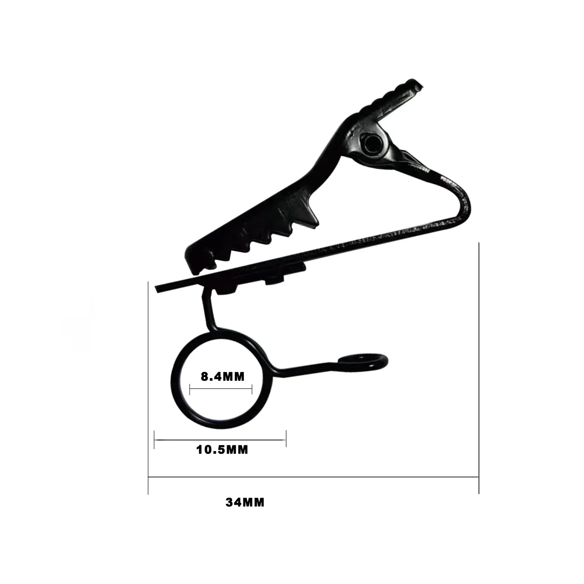 Clip per microfono in ferro Clip per cravatta Clip per collare per microfono Clip per microfoni wireless Supporti per morsetti Accessori per microfono portatili