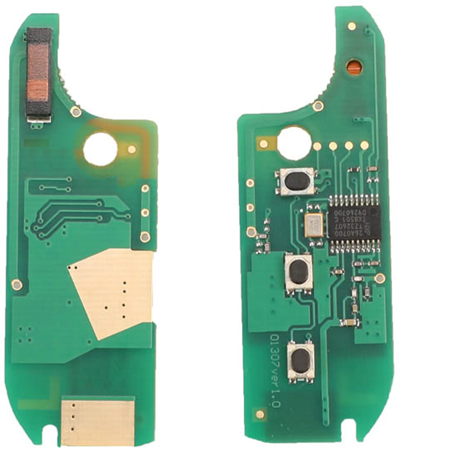 Jingyuqin 3 BTN ID46 PCF7946 433MHZ Clé De Voiture À Distance Circuit imprimé Pour Fiat 500 Grande Punto Delphi/Marelli Système D'IFBV RX2TRF198